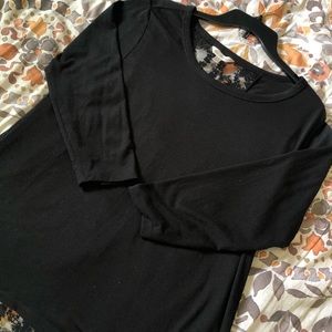 Black quarter sleeve top (Charming Charlie’s)
